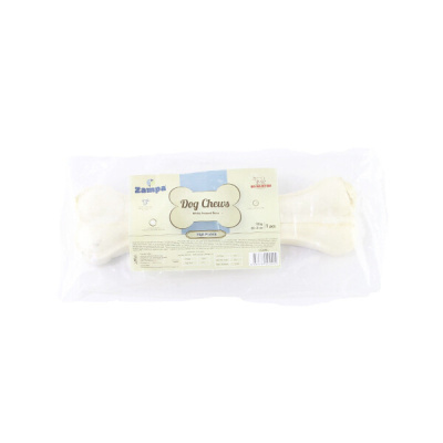 Zampa Beyaz Press Kemik Köpek Ödülü 160-170gr (Tekli)