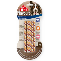 8in1 Flavours Triple Flavour Twisted Sticks Üçlü Lezzet Köpek Ödül Maması 70gr