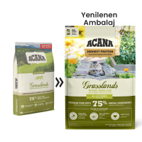 Acana Grasslands Ördekli ve Tavuklu Tahılsız Kedi Maması 1,8kg