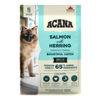 Acana Bountiful Catch Güçlü ve Sağlıklı Kemikler için Balıklı Tahılsız Yetişkin Kedi Maması 4,5kg