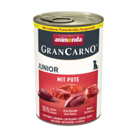 Animonda GranCarno Sığır Etli ve Hindi Yürekli Yavru Köpek Konservesi 400gr