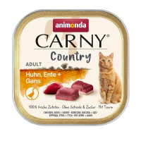 Animonda Carny Country Tavuklu Ördekli ve Kaz Etli Yetişkin Kedi Konservesi 100gr