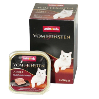 Animonda Vom Feinsten Karışık Etli Yetişkin Kedi Konservesi 6x100gr