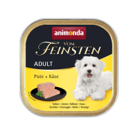Animonda Vom Feinsten Hindili ve Peynirli Yetişkin Köpek Konservesi 150gr