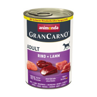 Animonda GranCarno Sığır Etli ve Kuzu Etli Yetişkin Köpek Konservesi 400gr