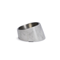 Beeztees Dbl Vita Paslanmaz Çelik Kedi Mama Su Kabı 160ml (Beyaz)