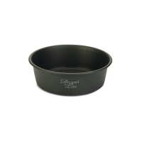 Beeztees Dbl Feribo Paslanmaz Çelik Köpek Mama Su Kabı 1,9lt (Siyah)