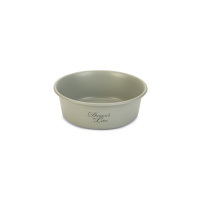 Beeztees Dbl Paslanmaz Çelik Köpek Mama Su Kabı 940ml (Gri)