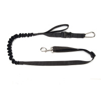 Beeztees Şok Emicili Bel Kemeri ve Köpek Gezdirme Kayışı 130cm (Siyah)