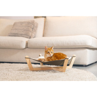 Beeztees Kedi Hamağı 51x51x18,5cm (Gri)