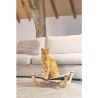Beeztees Kedi Hamağı 51x51x18,5cm (Gri)