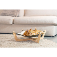 Beeztees Kedi Hamağı 51x51x18,5cm (Gri)