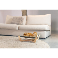 Beeztees Kedi Hamağı 51x51x18,5cm (Gri)