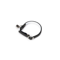 Beeztees Deri Zilli Kedi Boyun Tasması 24-29cm (Siyah)