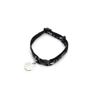 Beeztees Thunder Zilli Kedi Boyun Tasması 20-30cm (Siyah)