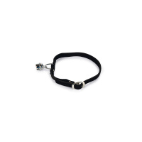 Beeztees Süet Kedi Boyun Tasması 24-29cm (Siyah)