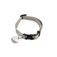Beeztees Uni Zilli Kedi Boyun Tasması 20-30cm (Gri)