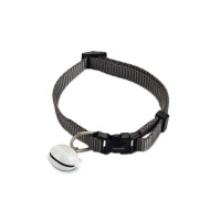 Beeztees Uni Zilli Kedi Boyun Tasması 20-30cm (Siyah)