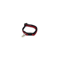 Beeztees Mystic Zilli Yavru Kedi Boyun Tasması 16-23cm (Kırmızı)
