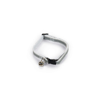 Beeztees Fosforlu Kedi Boyun Tasması 24,5-29,5cm (Gri)