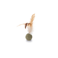 Beeztees Tüylü Kediotu Topu Kedi Oyuncağı 12cm