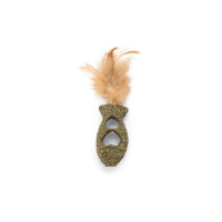 Beeztees Tüylü Balık Şeklinde Kediotu 12x3,5cm