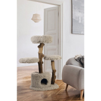 Beeztees Dbl Kedi Tırmalama ve Oyun Evi 60x45x100cm