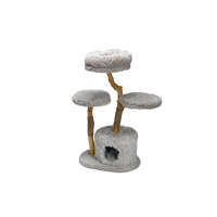 Beeztees Dbl Kedi Tırmalama ve Oyun Evi 60x45x100cm