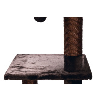 Beeztees Figado Kedi Köşe Tırmalama ve Oyun Evi  40x40x135cm (Kahverengi)