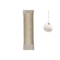 Beeztees Homira Kedi Tırmalama Tahtası 40x35x110cm (Krem)