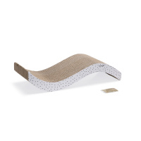 Beeztees Wiva Kedi Karton Tırmalama Tahtası ve Kedi Otu 52x21x10cm