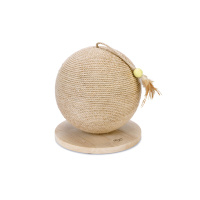 Beeztees Dbl Balty Kedi Tırmalama Tahtası ve Oyuncağı 30x30x31,5cm