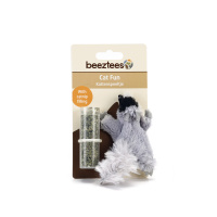 Beeztees Kediotlu Peluş Sincap Kedi Oyuncağı 14cm