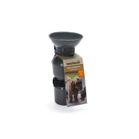 Beeztees Köpek Seyahat Su Şişesi 20x10,5x10,5cm 550ml (Gri)