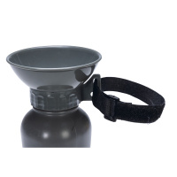 Beeztees Köpek Seyahat Su Şişesi 20x10,5x10,5cm 550ml (Gri)