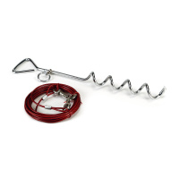 Beeztees Stake Köpek ve Kedi Bahçe Bağlama Kancası 41x0,8cm