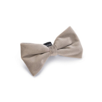 Beeztees Dbl Kadife Köpek Papyonu 12cm (Gri)