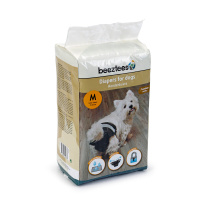 Beeztees Kullan-At Köpek Alt Bezi 12 Adet (Siyah) [M]