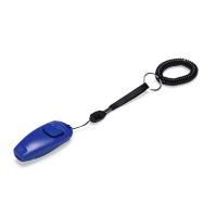 Beeztees Köpek Eğitim Düdüğü Ve Clickerı 7x3x2cm (Mavi)