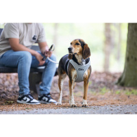 Beeztees Neopren Köpek Göğüs Tasması 41-46cm (Gri)