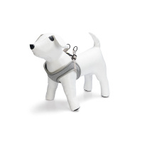Beeztees Parinca Neopren Köpek Göğüs Tasması 38-44cm (Gri)