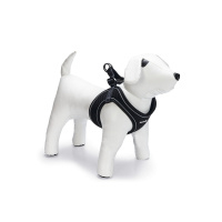 Beeztees Parinca Neopren Köpek Göğüs Tasması 30-35cm (Siyah)