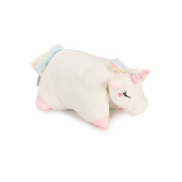 Beeztees Mon Isıtıcılı Peluş Yavru Köpek Oyuncağı 34x33x12cm (Beyaz)