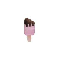 Beeztees Peluş Dondurma Köpek Oyuncağı 19x8x5cm (Pembe)