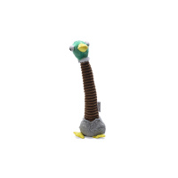 Beeztees Eddie Peluş Ördek Sesli Köpek Oyuncağı 40x14,5x6,5cm (Kahverengi)