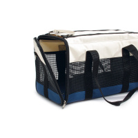 Beeztees Köpek Taşıma ve Seyahat Çantası 43x25x27cm (Mavi)