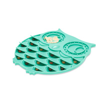 Beeztees Lick Silikon Yavru Köpek Mama Yeme Oyuncağı 30x28cm (Yeşil)