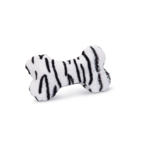 Beeztees Myca Peluş Kemik Sesli Köpek Oyuncağı 18x13x3cm (Beyaz)