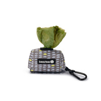 Beeztees Movi Köpek Dışkı Toplama Poşeti Taşıma Çantası 7,5x3,5x4cm (Gri)