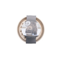 Beeztees Dbl Pom Yavaş Besleme Köpek Mama Kabı 1430ml (Bej)